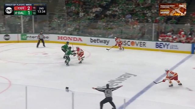 РУССКИЙ ОБЗОР NHL | Calgary Flames vs Dallas Stars | First round | Game 3 | Stanley Cup 2022 смотреть онлайн