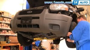 How to Replace Headlight 01-04 Ford Escape