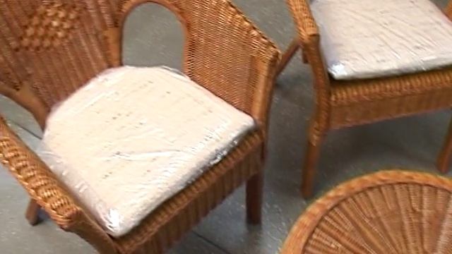 Загородный дом - мебель из ротанга смотреть онлайн