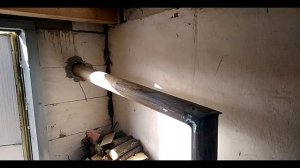 Буржуйка коптит внутрь , решение проблемы  ...