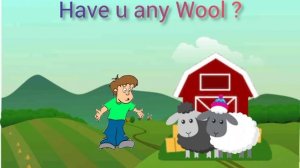 Baa Baa black sheep have u any wool nursery rhymes with lyrics//Baa Baa black sheep nursery rhymes