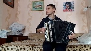 КИНО. Когда твоя девушка больна (мелодия на баяне)