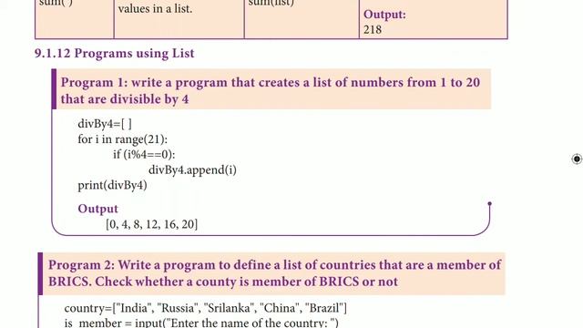 12th cs || chap 9 || important functions in list смотреть онлайн