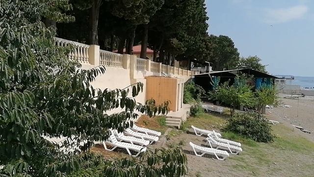 Абхазия. Гагра,отель Лазурный берег