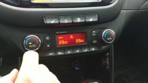 Отключение датчика запотевания Киа Сид 2