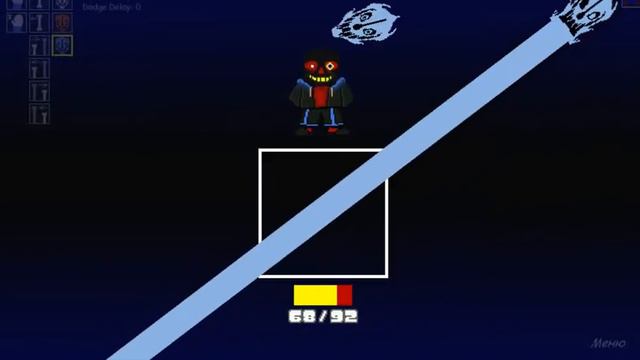 Бой с Errortale Сансом / Sans SImulator смотреть онлайн