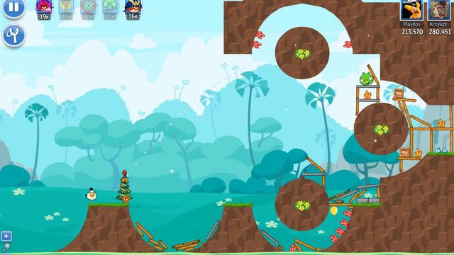 Angry Birds Friends Tournament Level 6 Week 299-A PC Highscore POWER-UP walkthrough смотреть онлайн