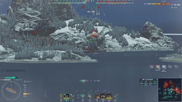 World Of Warships (Harugumo) 0.10.11.0 - Random Battle (It Does Shoot) смотреть онлайн