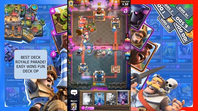 BEST DECK GHOST PARADE! | Clash Royale смотреть онлайн