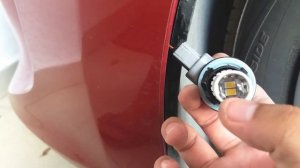 Instalación de DRL 1156 LED en KIA RIO 2018-2020