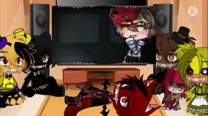 {~Fnaf 4 Nightmares react to Fnaf 4 Tormentors~}[No Nightmare Bonnie!]