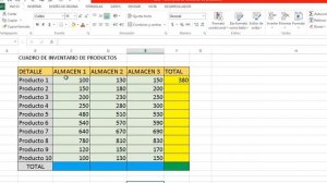 Sumar en Excel  - 2 formas sencillas