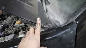 Ремонт крыла Nissan Pathfinder r50