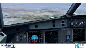 FSX VATSIM | Aerosoft A319 | Approaching and landing at Mehrabad OIII