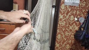 #кастинговая_сеть Подвязка карманов кастинговой сети