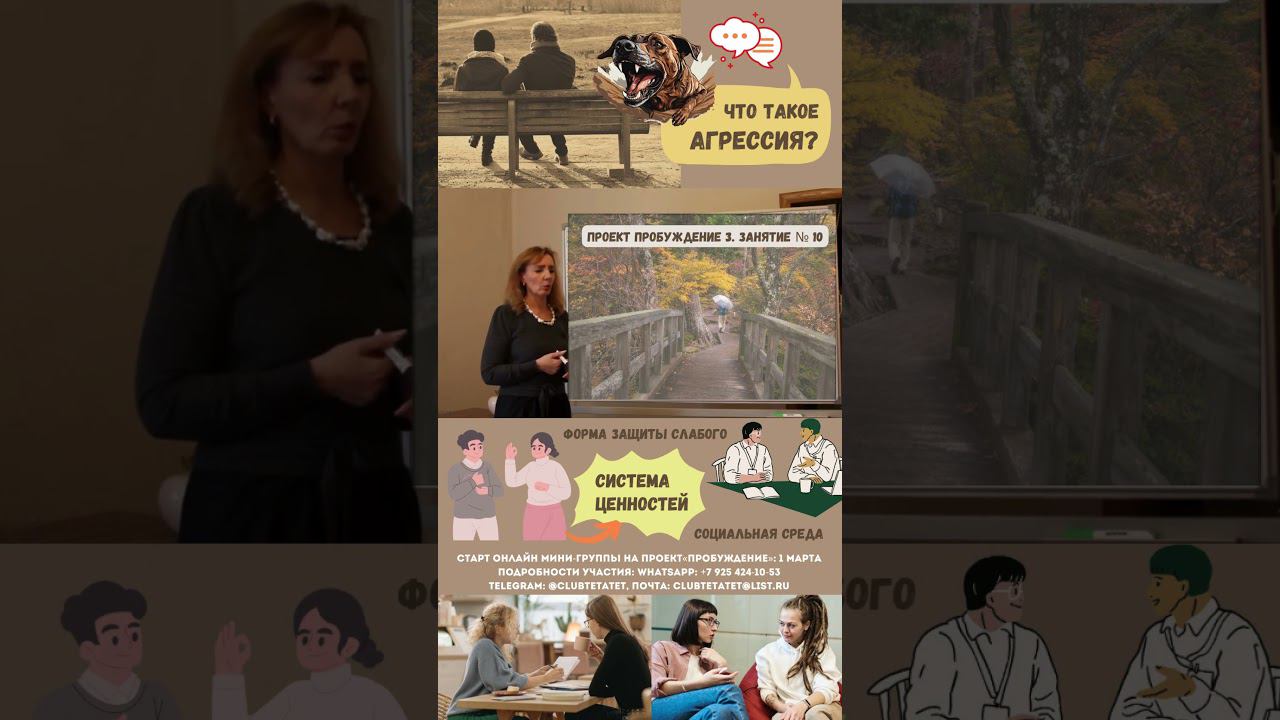 Что такое агрессия? - психолог Ирина Лебедь