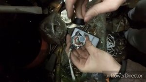 Установка лед ламп h7 Infitary на Сценик 2