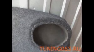 Полка акустическая ВАЗ 2105, 2106, 2107, 2101 под установку газового оборудования