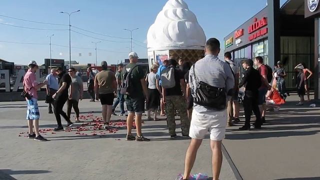 Столкновения с агитаторами за партию Шария в Харькове
