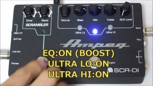 Ampeg SCR-DI Bass DI with Scrambler Overdrive