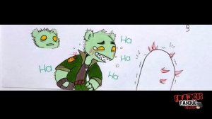 HTF-Fiesta de Hallowen// Fandub Español (Flippy x Flaky)