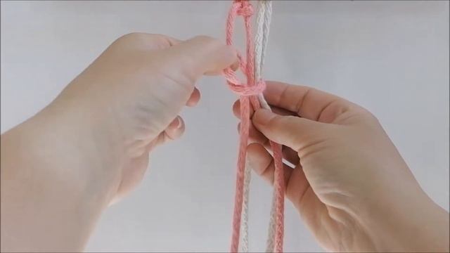 Узоры в технике макраме | 2 способа плетения цепочки Макраме | Macrame Tutorial