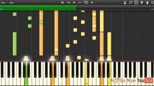 Ария - Осколок льда на пианино (урок)