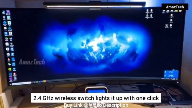 Xiaomi Mijia Monitor Hanging Light - Unboxing ( Buy Link @ Description ) - Computer Display Lamp смотреть онлайн