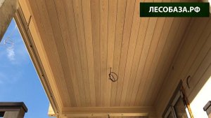 Отделка террасы загородного дома