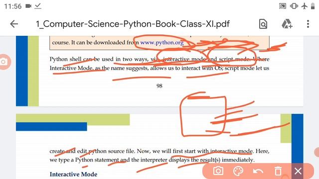 Class-11 Computer science Unit-3 Chapter-1 Introduction to Python Getting started part-1