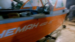 Лодки в наличии Неман 450 и Орионбот 43 с двигателем (Волжанки 46)