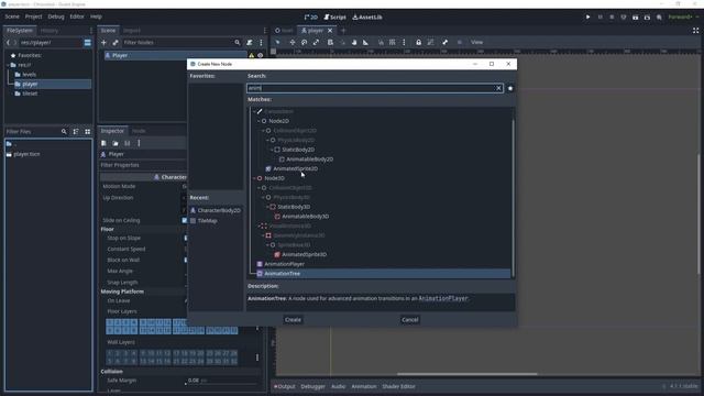 Game Project Setup and Player Animations - Godot 4 Tutorial - Pt 1- 2D Platform Game