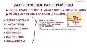Селективные ингибиторы обратного захвата серотонина: механизм, примеры, показания и побочка