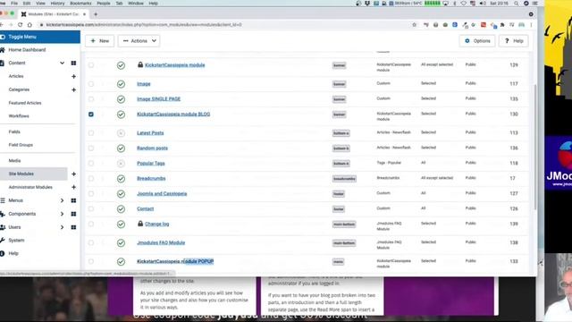 Kickstart Cassiopeia, The New Joomla Frontend Template Module - Maarten Blokdijk