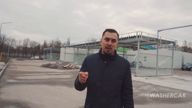 Мойка самообслуживания на АЗС 8 постов