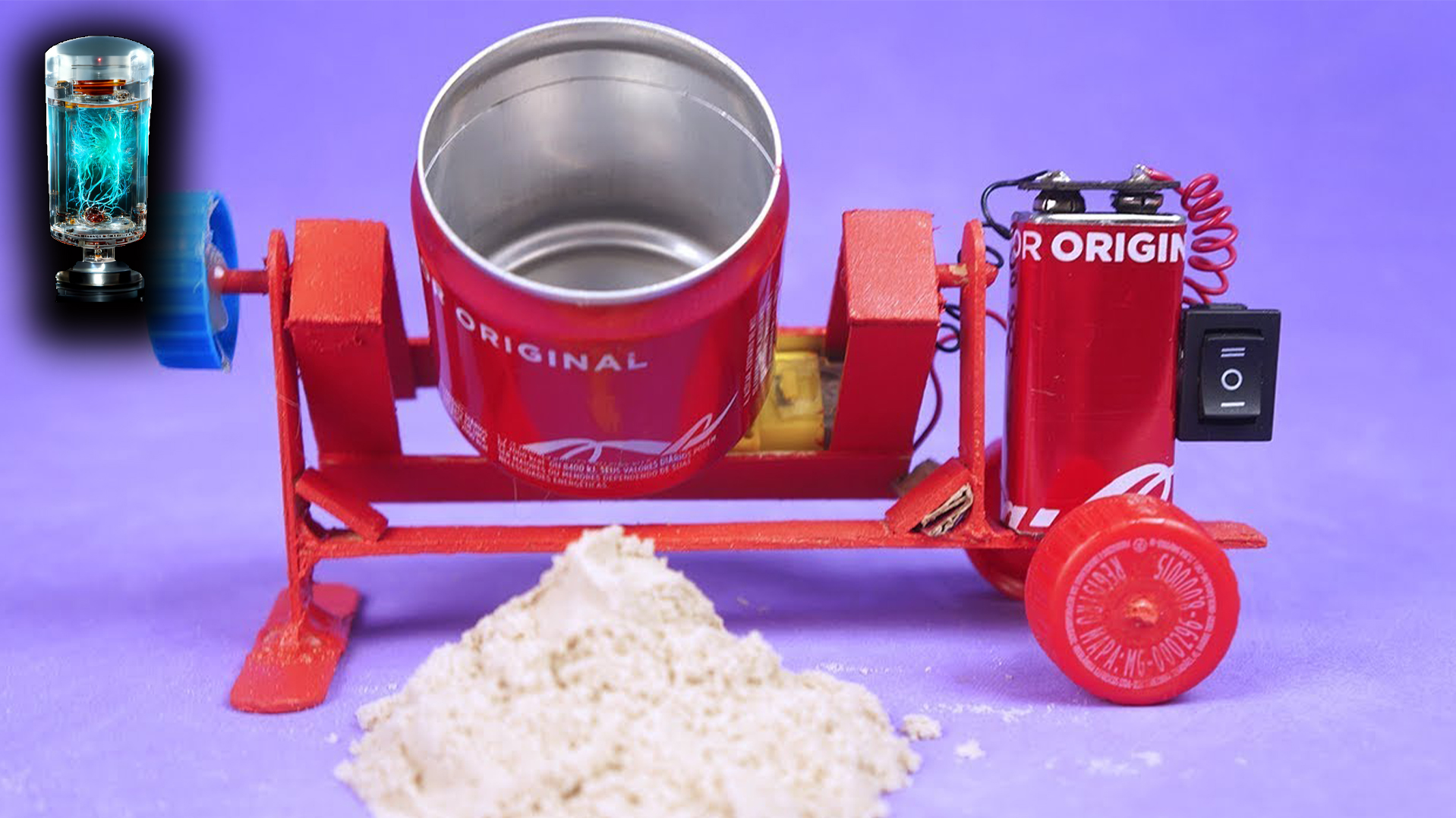 Как Сделать мини-Бетономешалку смотреть онлайн