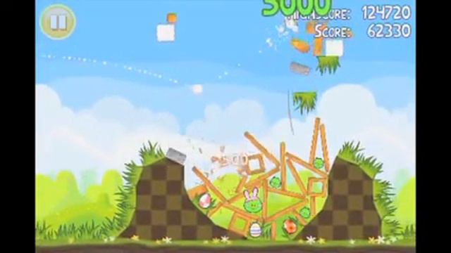 Angry Birds Seasons 3-Star Walkthrough Easter Eggs 1-15 смотреть онлайн