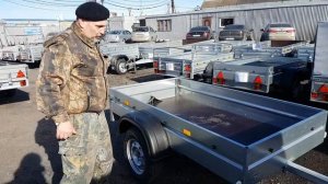 Прицеп МЗСА 817700.002.как выбрать прицеп в Санкт-Петербурге, видео обзор фирмы "Прицепчикоф"