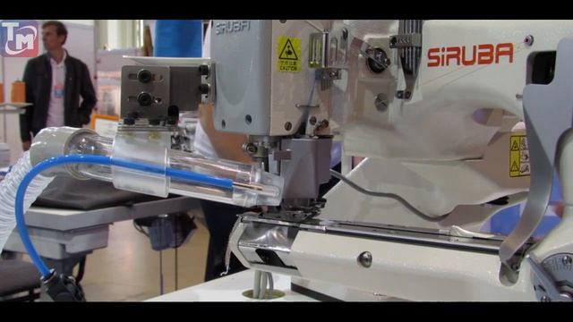 Шов ФЛЭТЛОК на четырехигольной шестиниточной машине Siruba D007S–460–02R смотреть онлайн