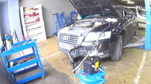 Audi Quattro замена масла в трансмиссии