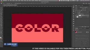 Text Color Split Effect in Photoshop CC ? Get Gradient Split Text Effect ? Photoshop Guru