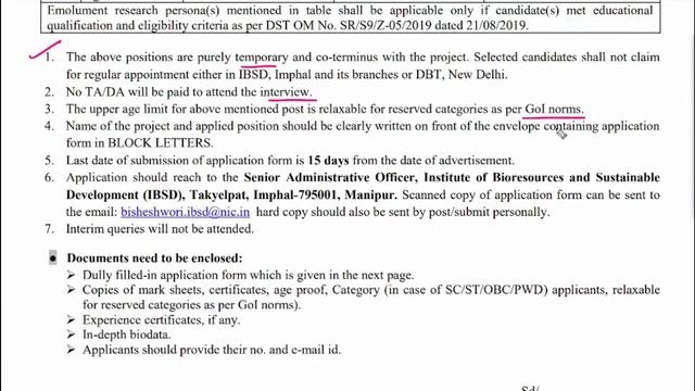 IBSD 6-Month Project Associate Post for non-NET Students || Complete details