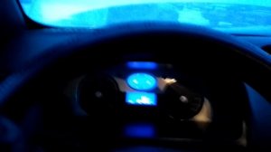 GEELY EMGRAND EC-7 холодный пуск и немного фиаско