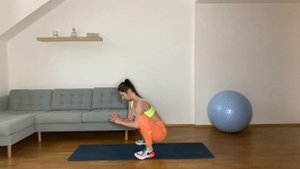 Динамическая растяжка в глубоком приседе: растяжка ягодичных мышц