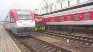 Trains in Lithuania - the Lithuanian Railroad - Поезда в Литве