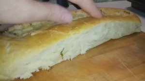 Багет с сыром,чесноком и зеленью! Тесто воздушное как Пух! (720p).mp4