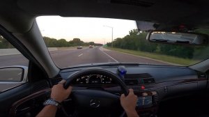 Driving the 2005 Mercedes-Benz S500 W220 | POV TEST DRIVE