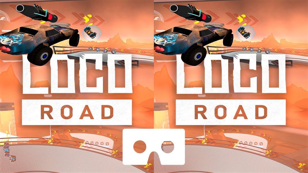 Loco Road 3D SBS VR box google cardboard video смотреть онлайн
