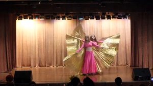 bellydance танец с крыльями юниоры