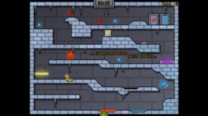 Игра Огонь и вода 3 в ледовом храме онлайн - прохождение игры
